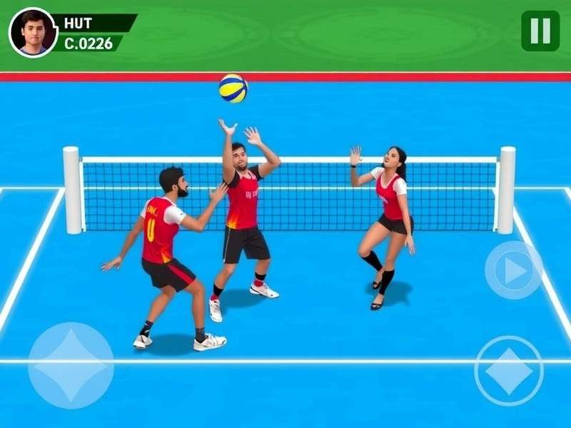 Volley Champions India Pro Gameplay Screenshot